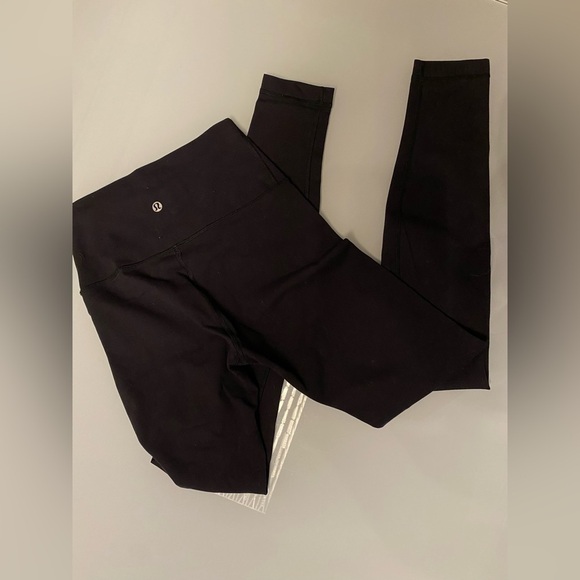 lululemon athletica Pants - Lululemon Black Leggings size 4